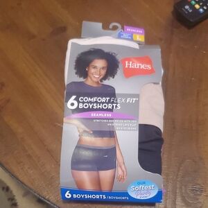 Hanes Seamless Boyshorts - Multi Color